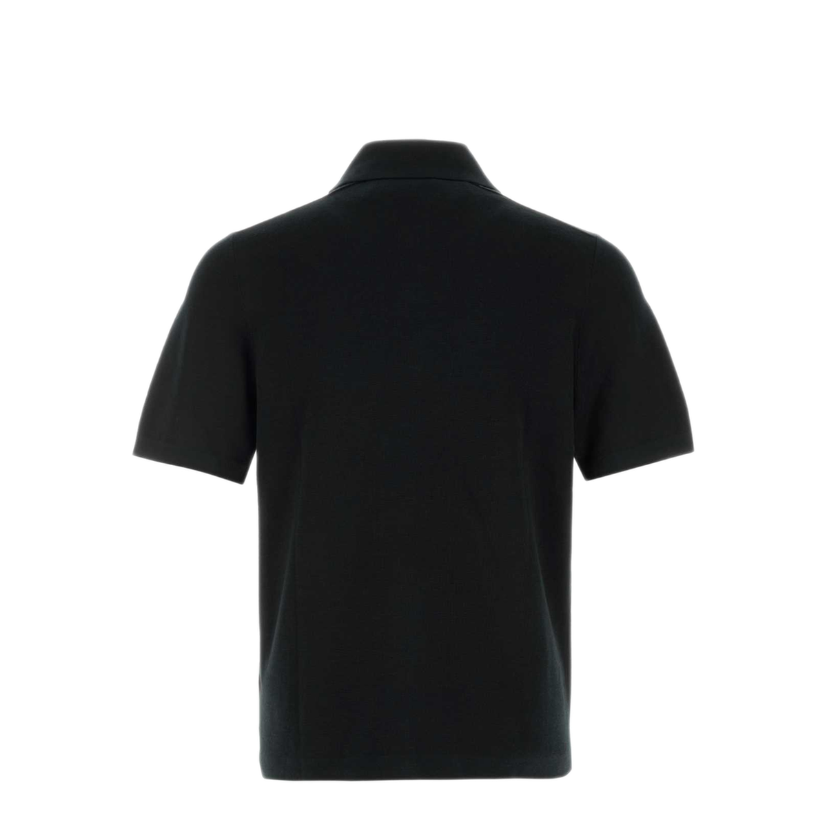 MAYFEYR - Burberry - Black Wool Polo Shirt - 8127578A1189