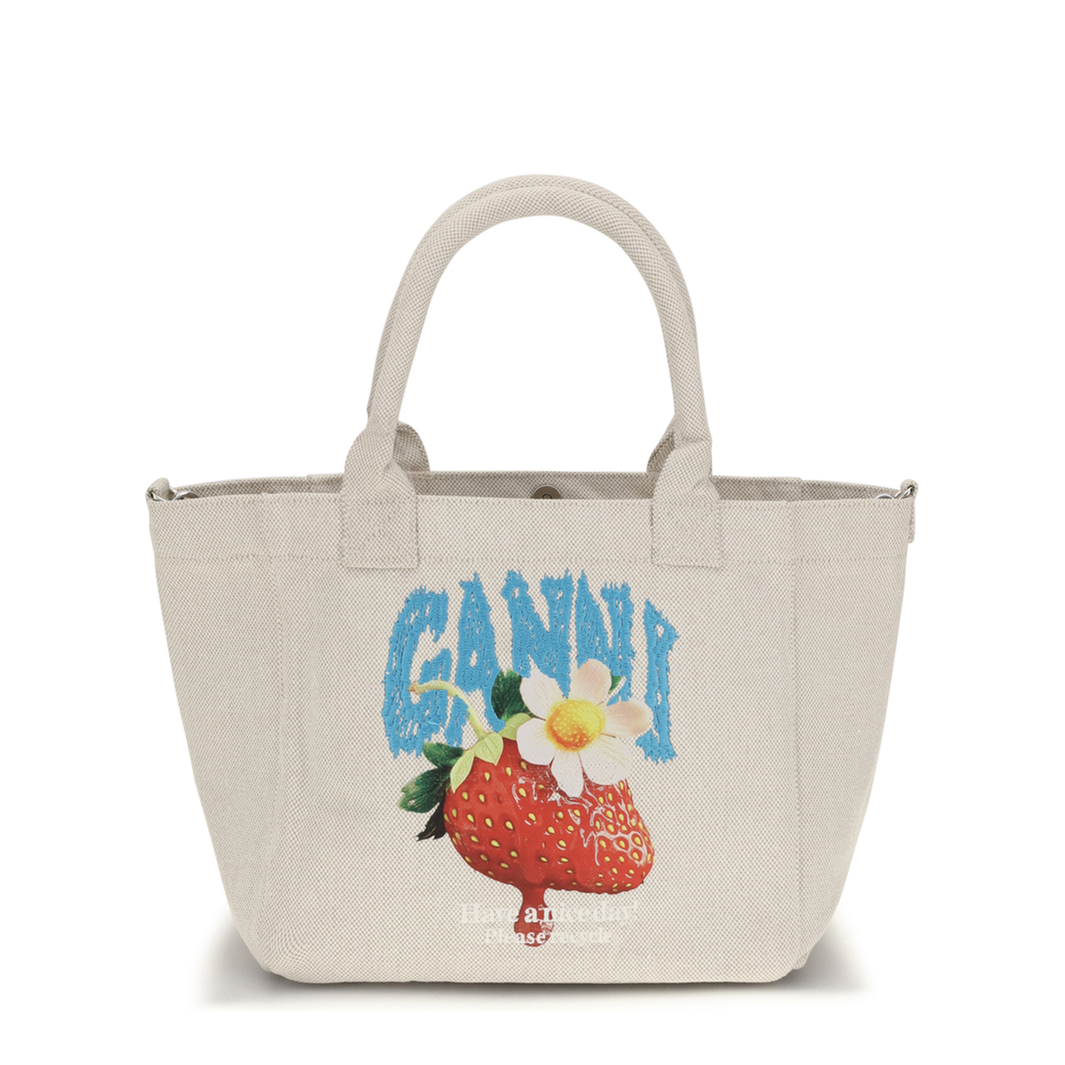 MAYFEYR - Ganni - Small Easy Shoulder Bag With Strawberry Print - C2080014ZXV
