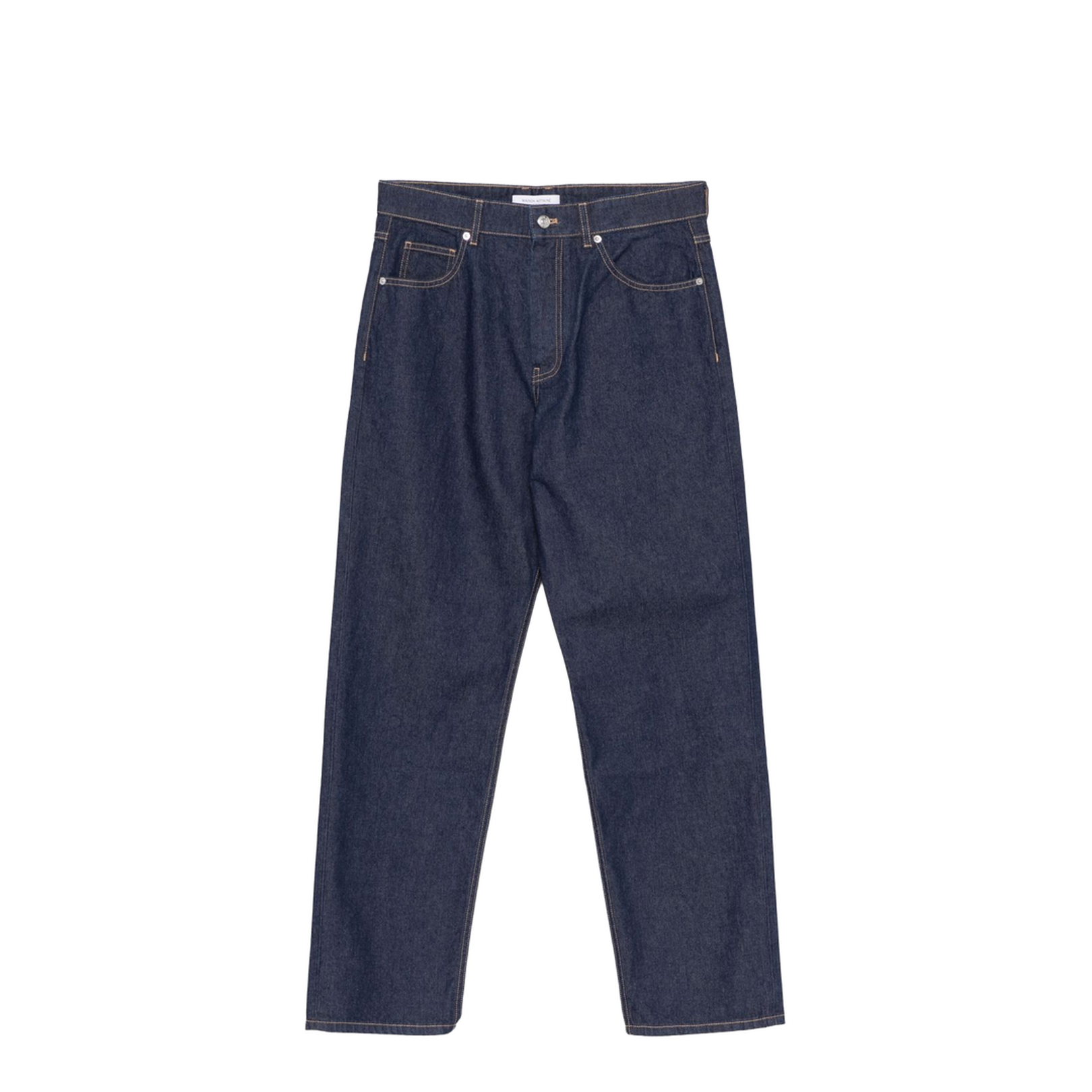 Indigo Blue Denim Straight Leg Jeans