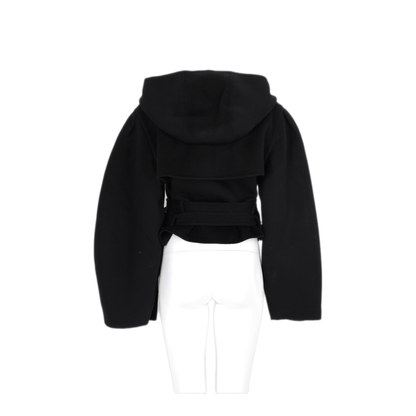 MAYFEYR - Ganni - Black Wool Cashmere Jacket - A1130029099