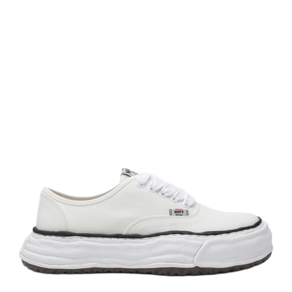 MAYFEYR - Maison MIHARA YASUHIRO - Baker Sneakers In White Canvas - A16FW704COWHT