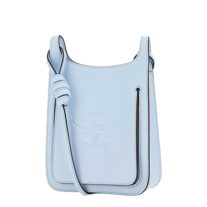 Himmel Mini Leather Hobo Bag - Ancient Blue