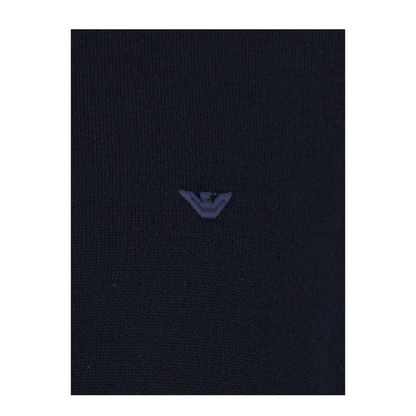MAYFEYR - Emporio Armani - Navy Knitted Sweater - EM006223AF27807UB118