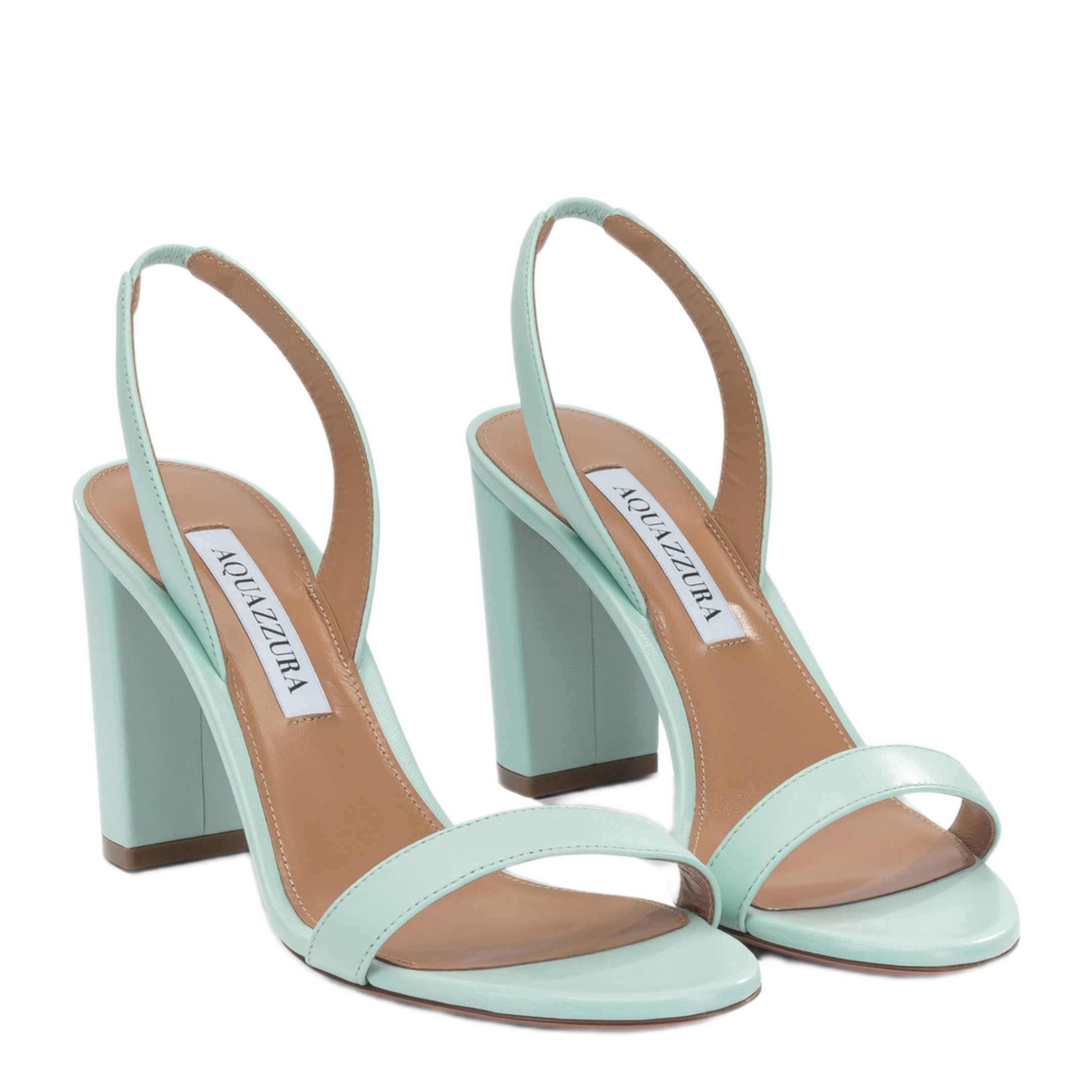 MAYFEYR - Aquazzura - So Nude Block 85Mm Heeled Sandals - SNBMIDS0NAPSRZ