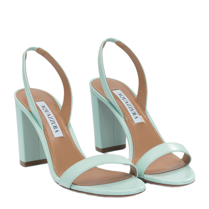 MAYFEYR - Aquazzura - So Nude Block 85Mm Heeled Sandals - SNBMIDS0NAPSRZ