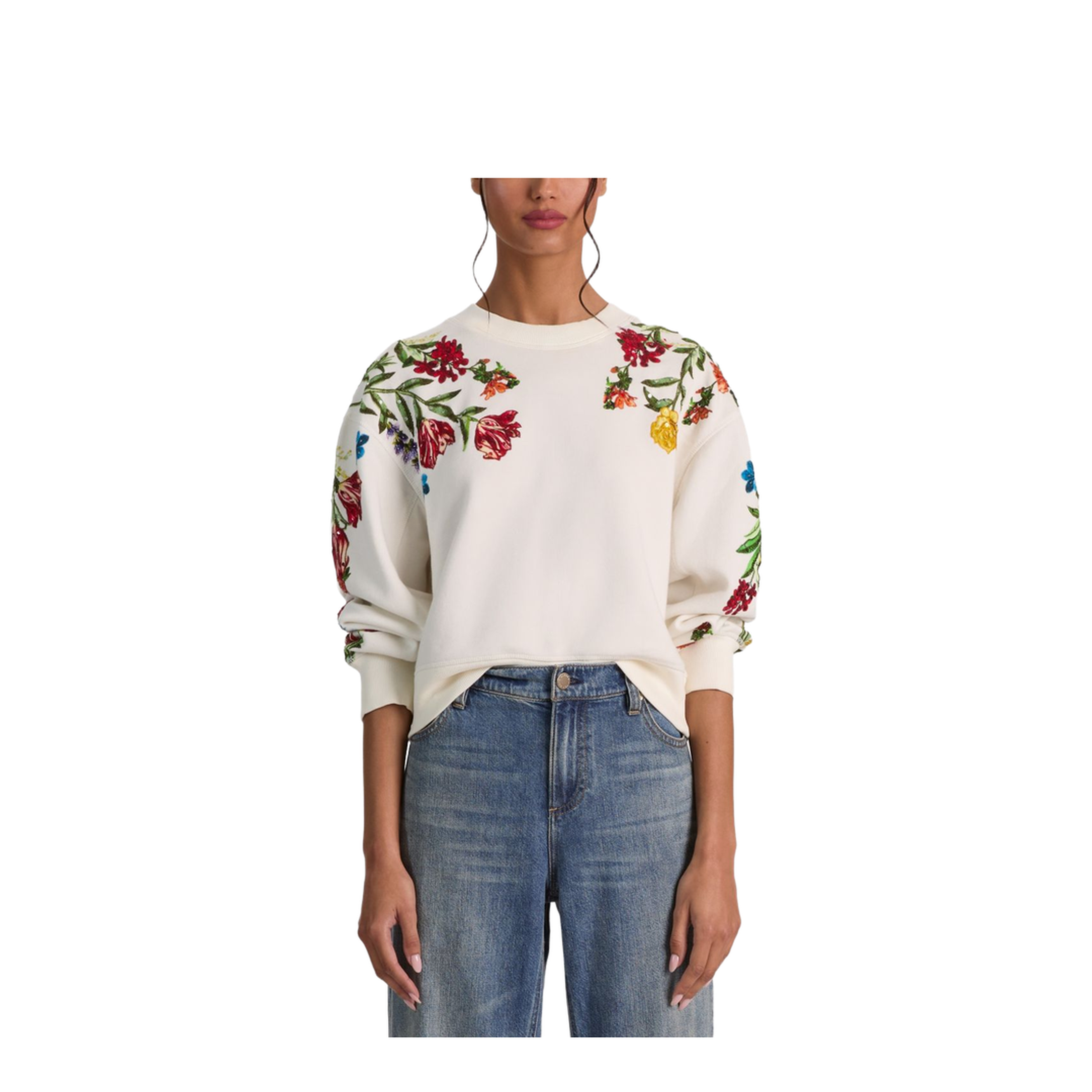 MAYFEYR - Alice + Olivia - Sweaters Ecru - CC606E21048E256