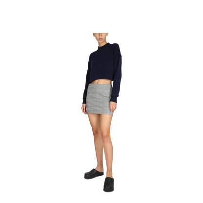 Wool and Cashmere Crew Neck Sweater