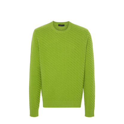 MAYFEYR - Prada - Ribbed-Knit Jumper - UMB890SOOO15TQF077G