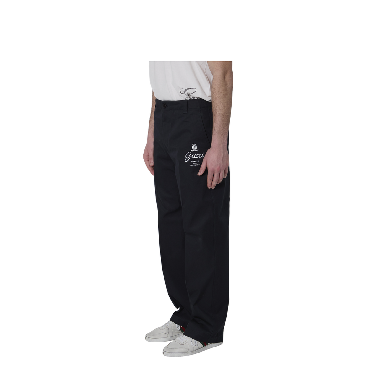 MAYFEYR - Gucci - Printed Cotton Twill Pants - 854264ZAQH54440