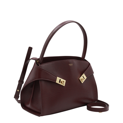 Purple Leather Hug S Shoulder Bag