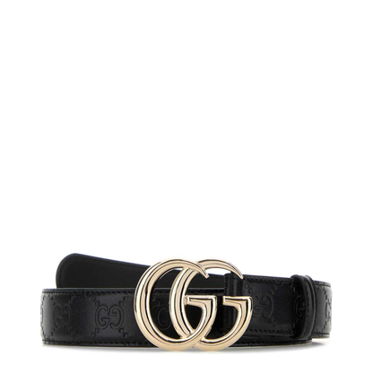 MAYFEYR - Gucci - Black Leather Belt - 625839AAD5L1000