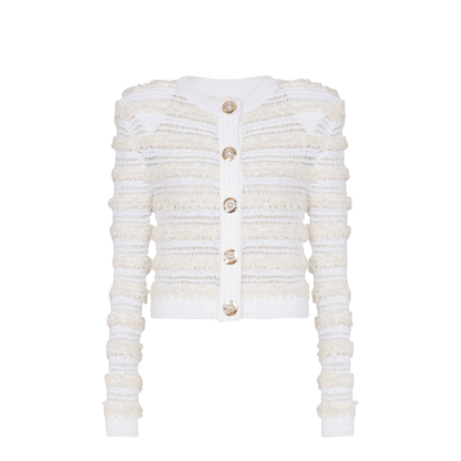 Structured Shoulder Long Sleeve Top