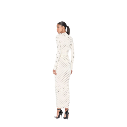 MAYFEYR - Alaia - Draped Fluid Strass Jersey Dress - AA9R2916X096CA26
