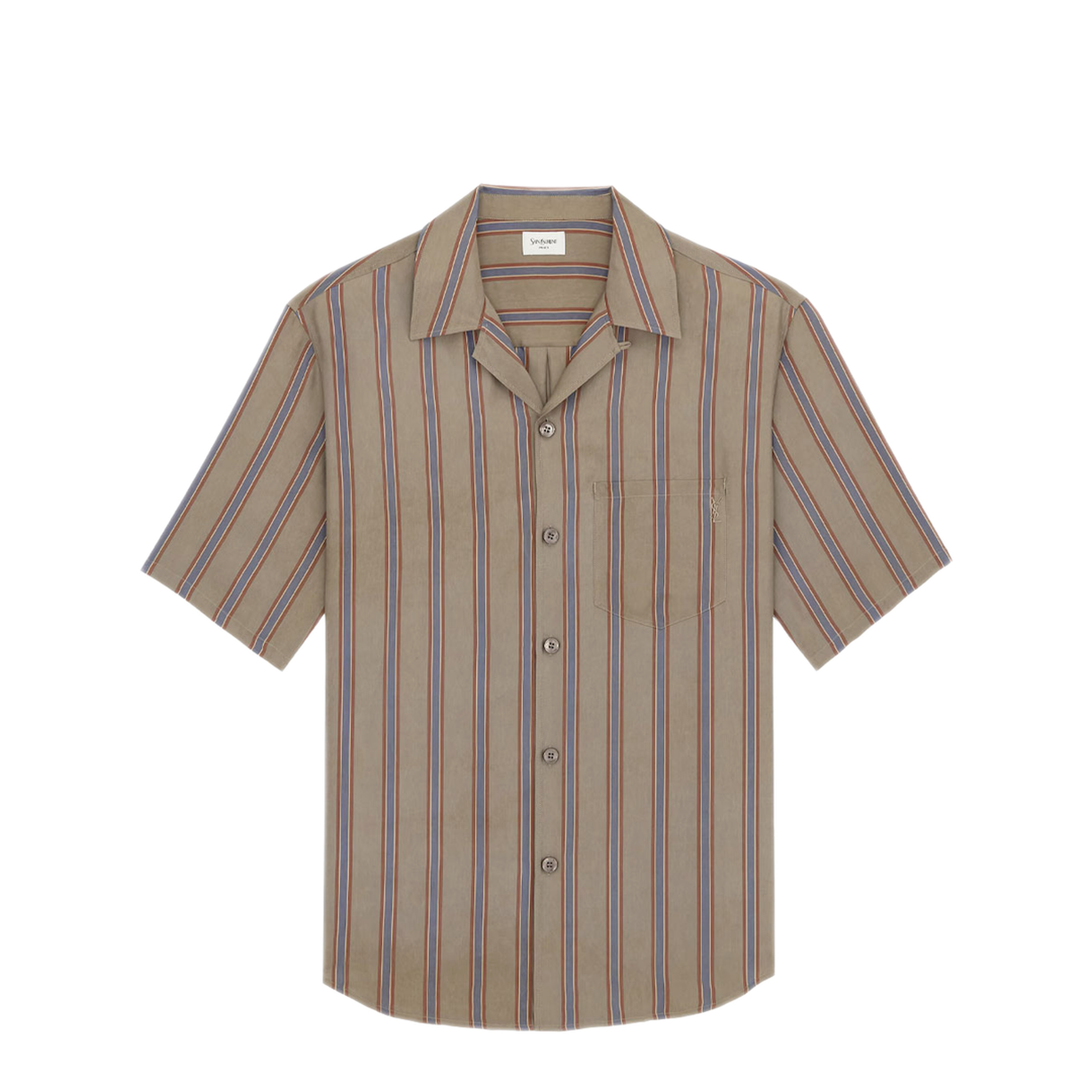 MAYFEYR -  - Striped Cotton Twill Shirt - 859775Y2N33