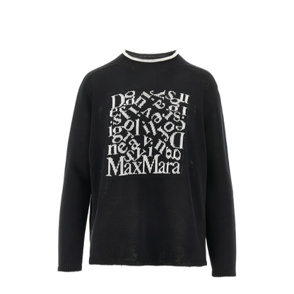 MAYFEYR - Max Mara - Linen Sweater Embroidered Front - 2619361063600014