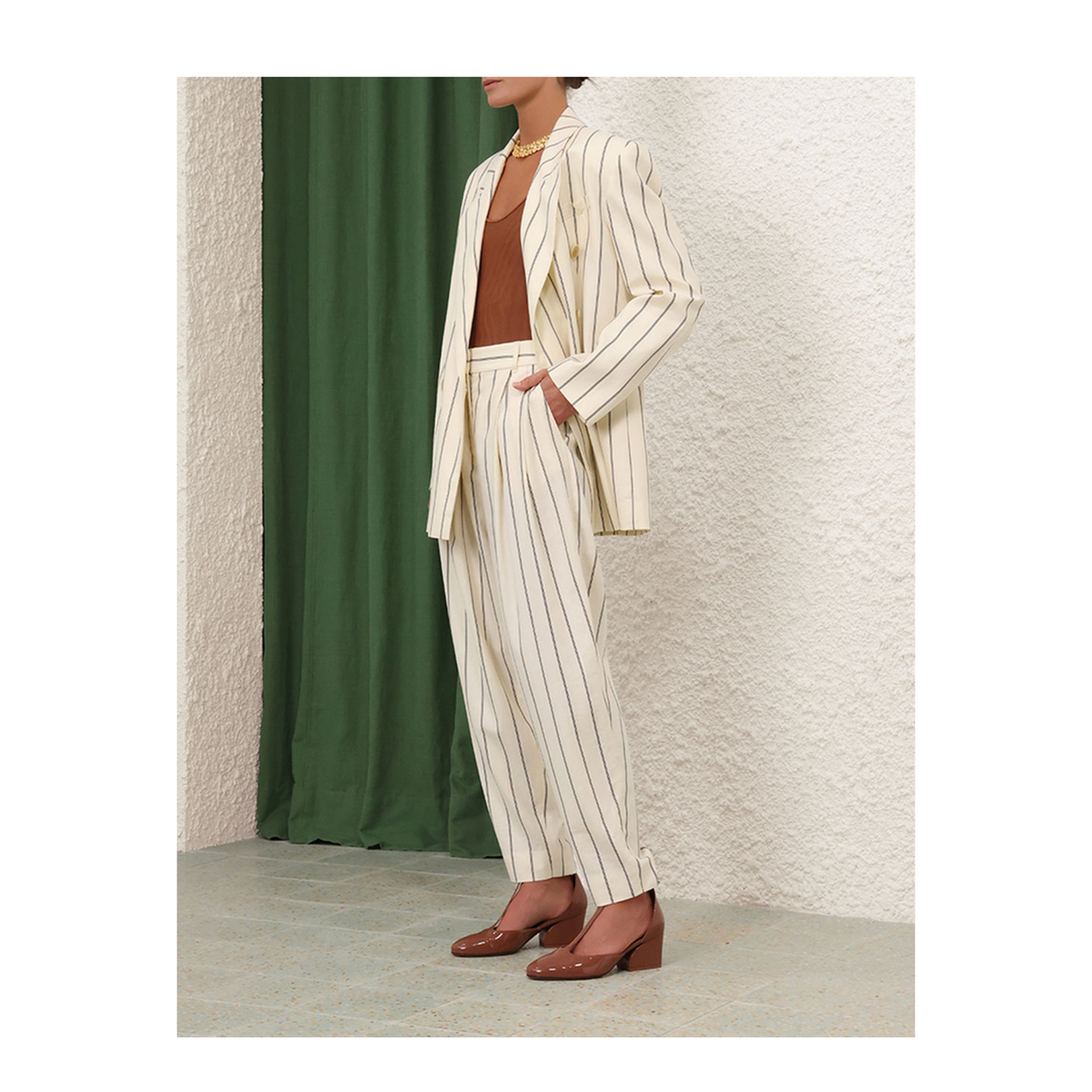 Natura Cropped Barrel Pant