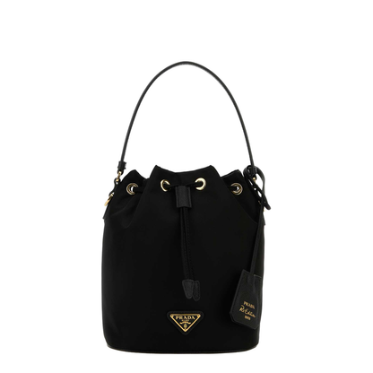 Black Re-nylon Shoulder Bag