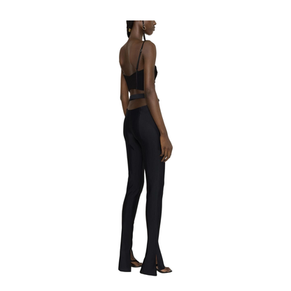Cut-Out Detail Trousers