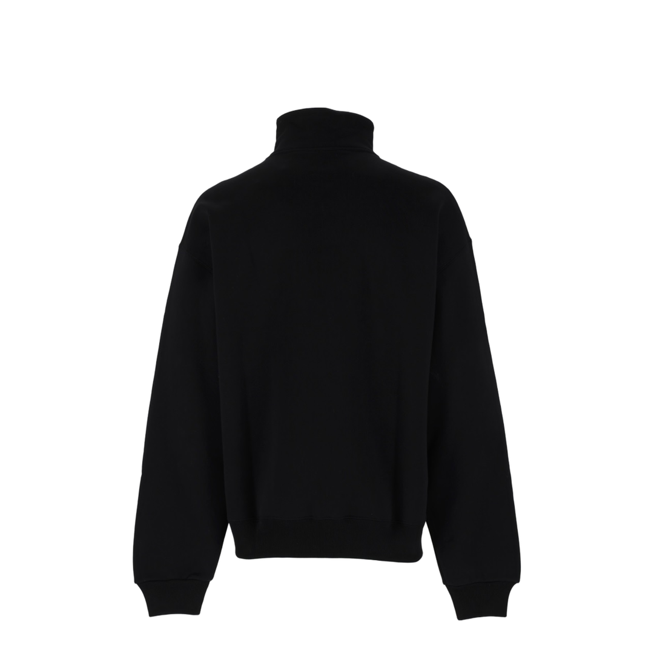 Gros Grain Zipped-Rollneck Sweatshirt
