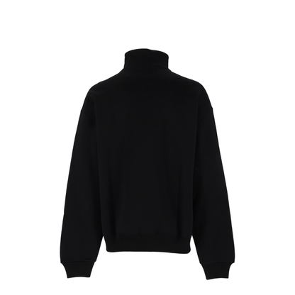Gros Grain Zipped-Rollneck Sweatshirt