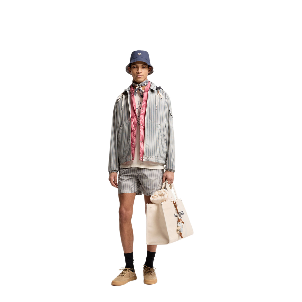 MAYFEYR - Moncler - Striped Swim Shorts - L10912C00010M9788S07
