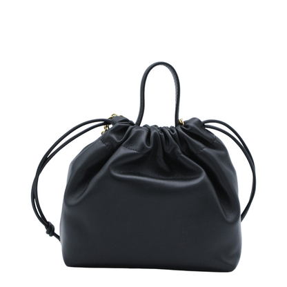 Icons Mini Lambskin Shoulder Bag - Black