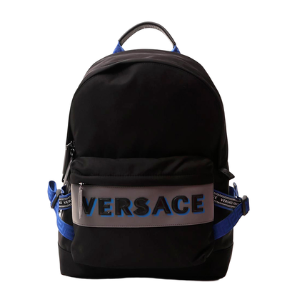 Black Fabric Backpack