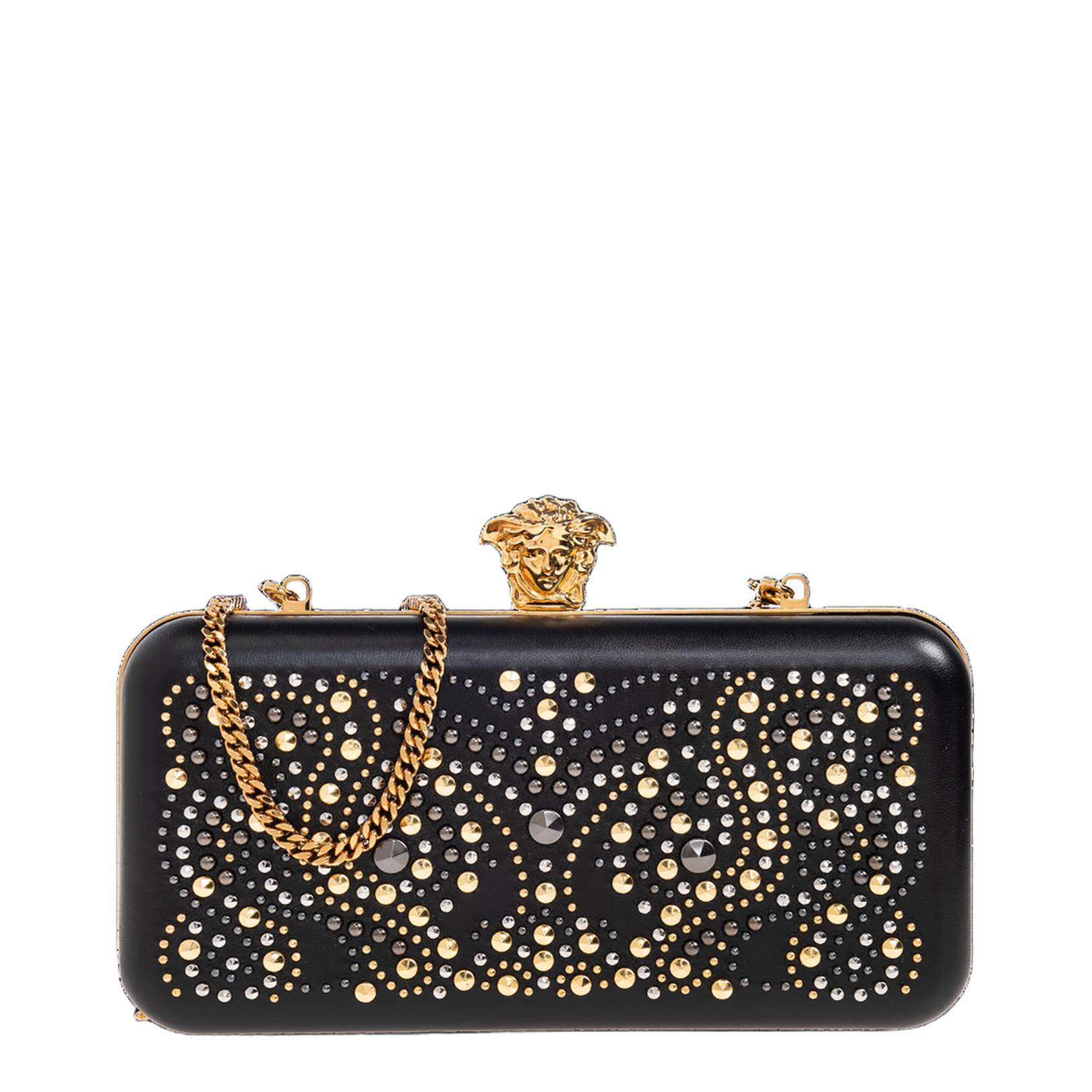 Clutch Bag with Appliqués