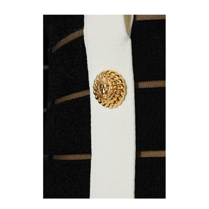 Dress with Transparent Inserts