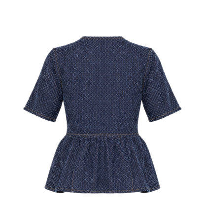 MAYFEYR - Ganni - Peplum Blouse - A1040088077