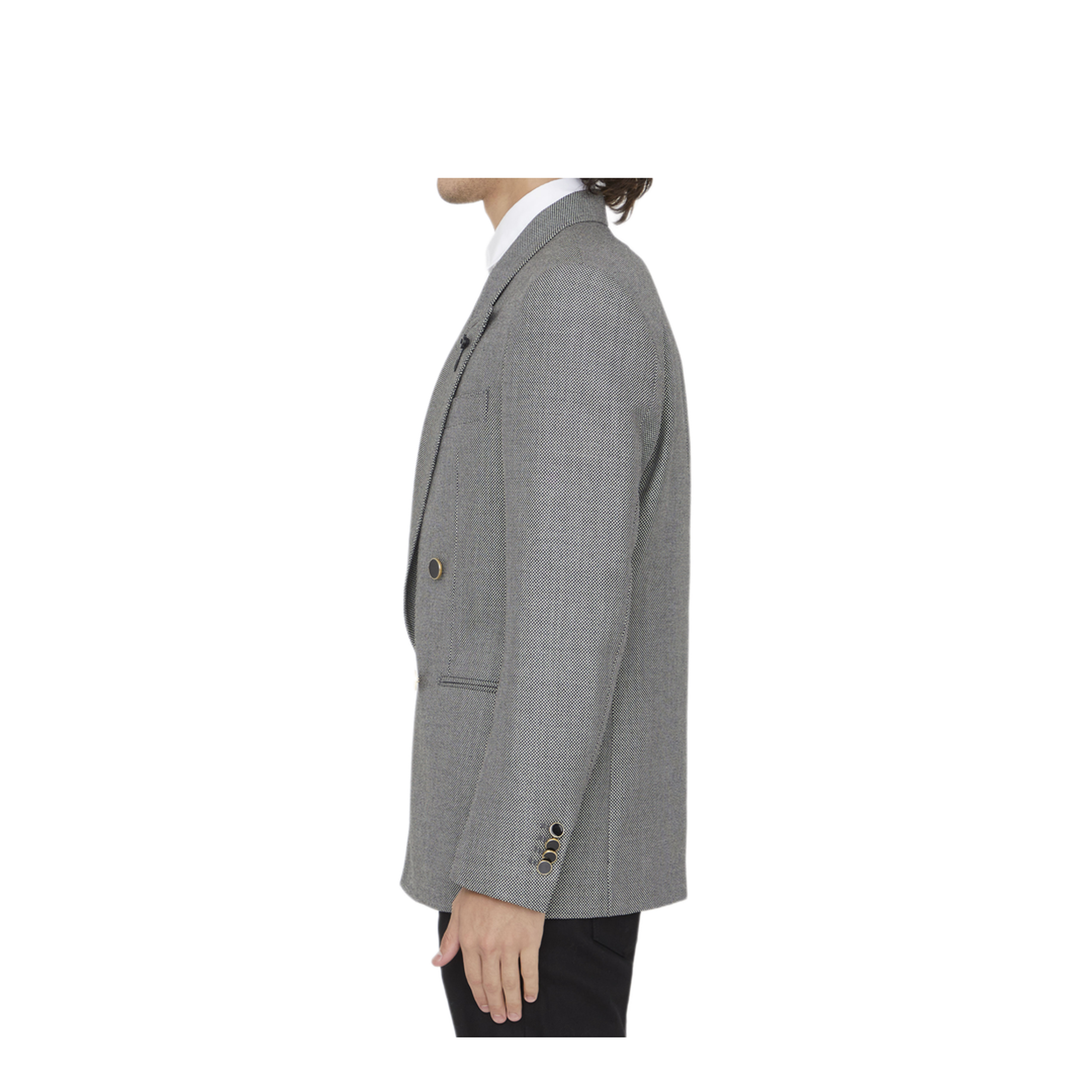 MAYFEYR - Lardini - Double Breasted Wool Jacket - 690661571901