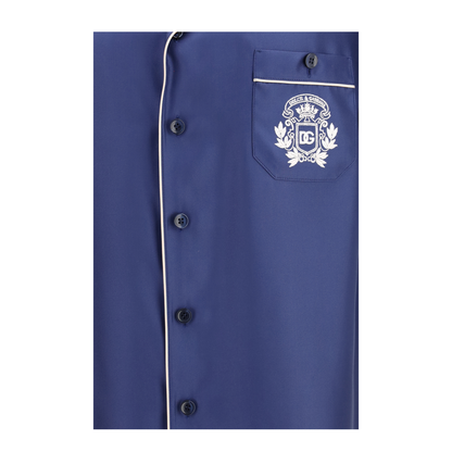 MAYFEYR - Dolce & Gabbana - Hawaii Piping-Embroidered Shirt - G5KS3ZGK254
