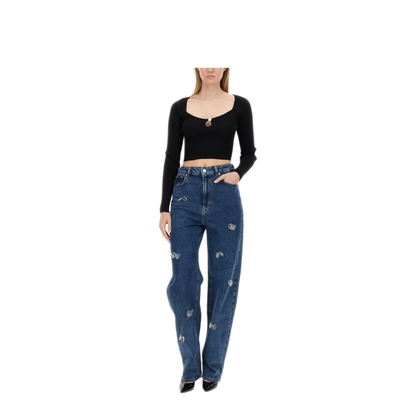 MAYFEYR -  - Ribbed Crop Top - 091582050555
