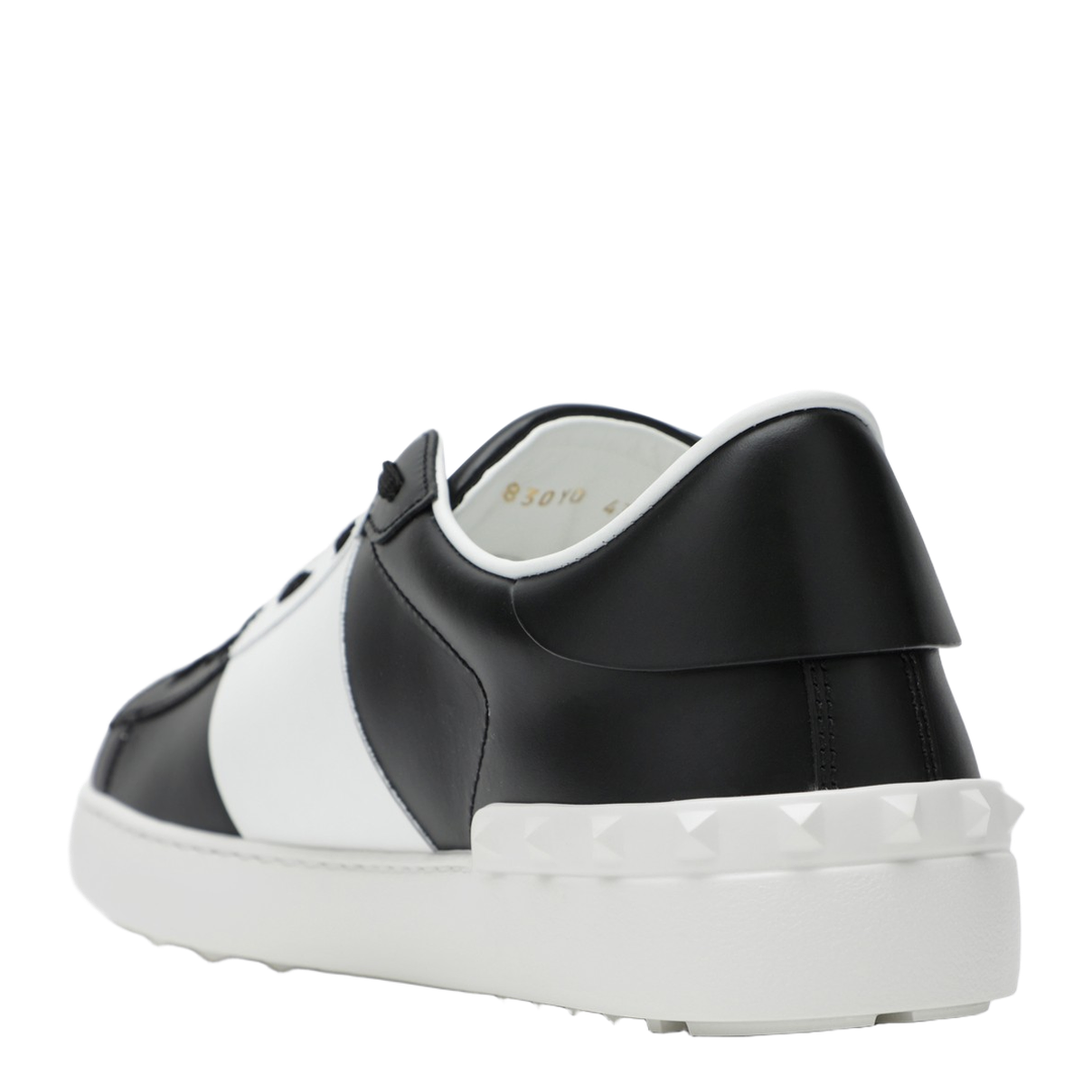 Black White Open Sneakers