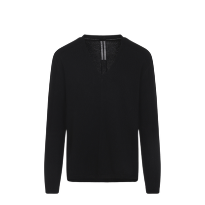 MAYFEYR - Rick Owens - Oversized Extreme V-Neck Pullover - RU01F2610KBC09