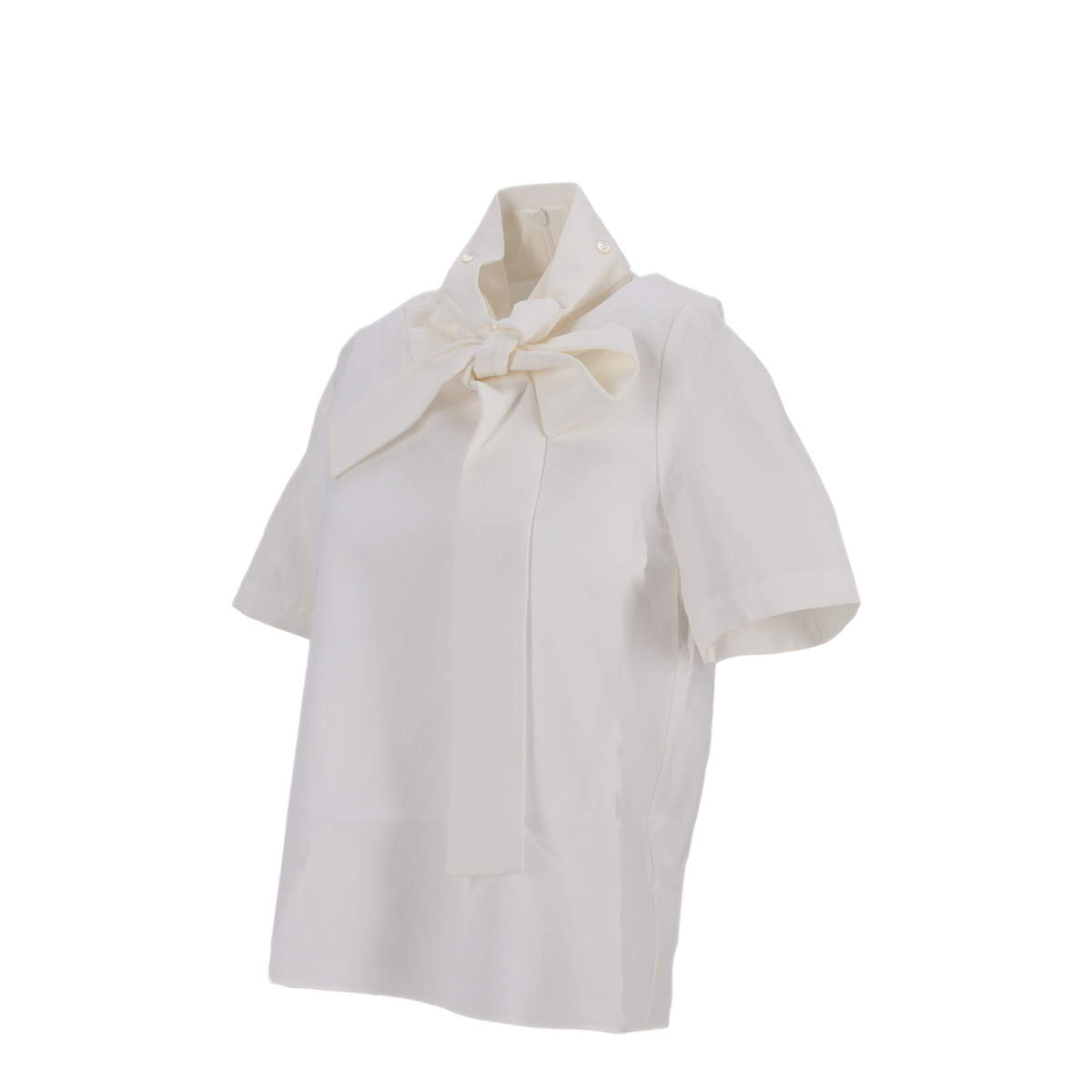 MAYFEYR - SHUSHU TONG - Ribboned Pullover Blouse - MWDETO03STC011WH100