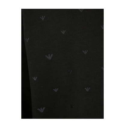 Allover Logo Cotton Sweatshirt