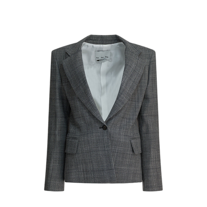 MAYFEYR - Sa Su Phi - Single Breasted Wool Blend Blazer - W25742GR0950