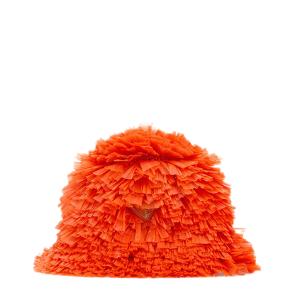 MAYFEYR - Prada - Embellished Raffia Bucket Hat - 1HC1372HG2F0049