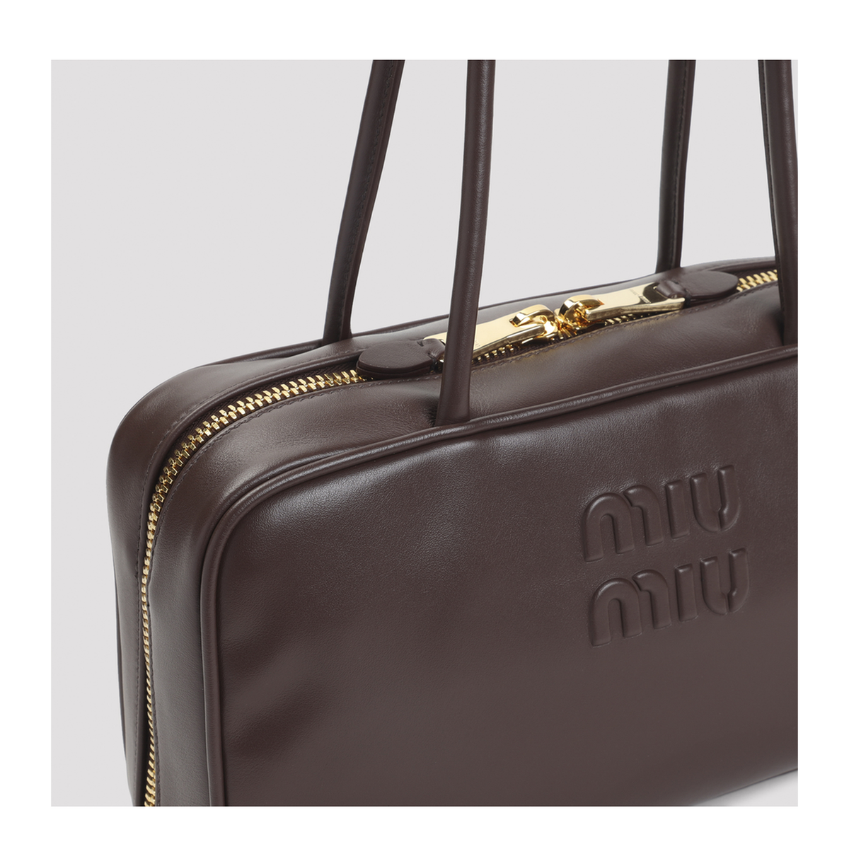 MAYFEYR - Miu Miu - Briar Brown Calf Leather Bag - 5BB172VOOO2CRWF0NBL