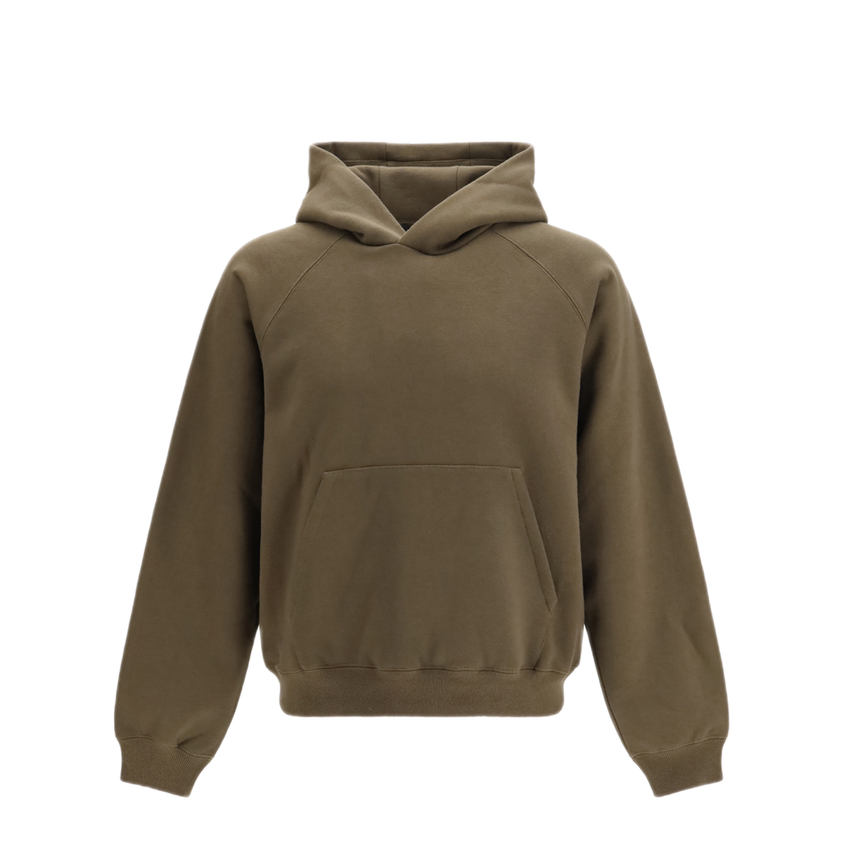 Olive Green Cotton Sweatshirt