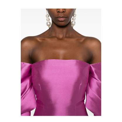 Britt Maxi Dress in Berry Pink