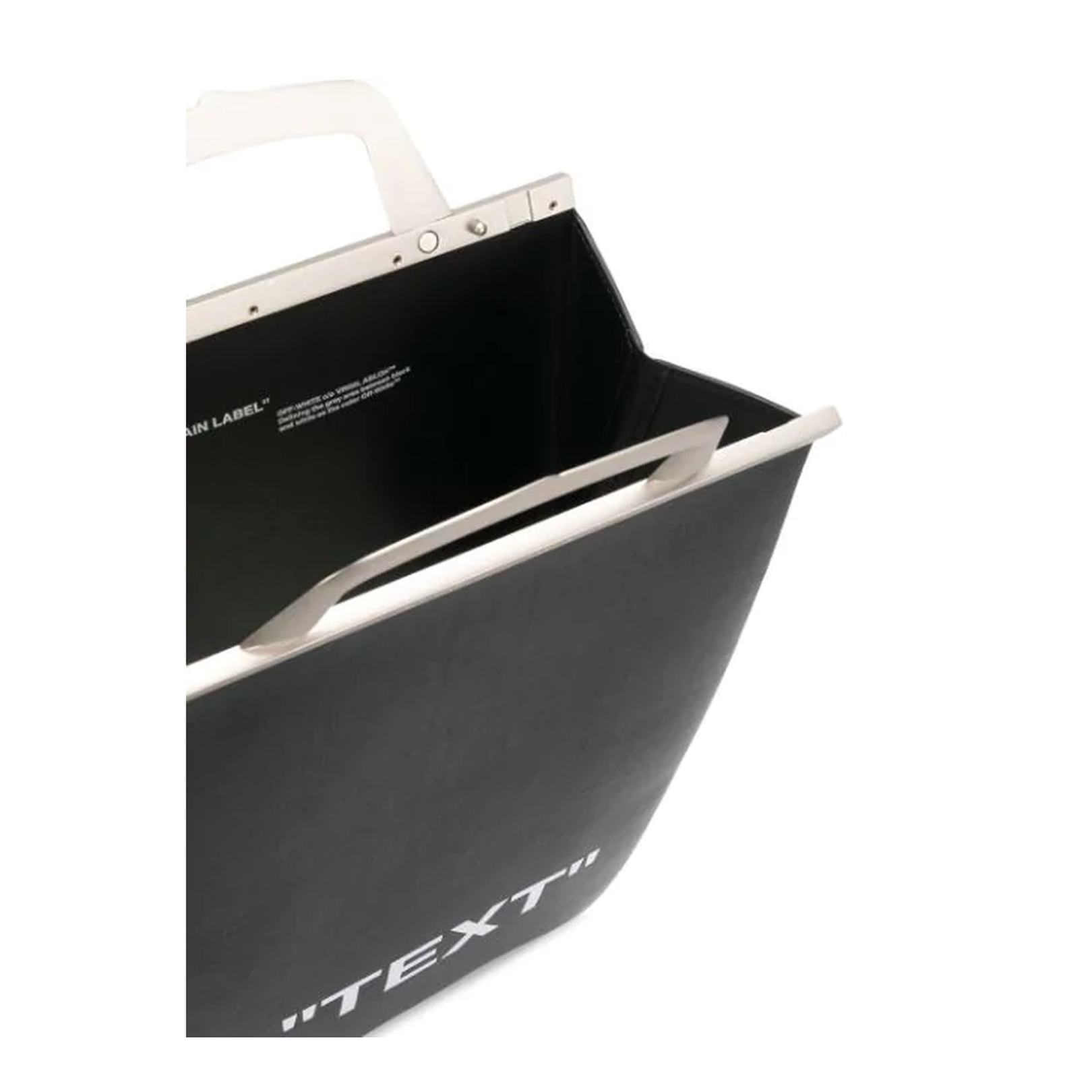 Text Market Tote Bag