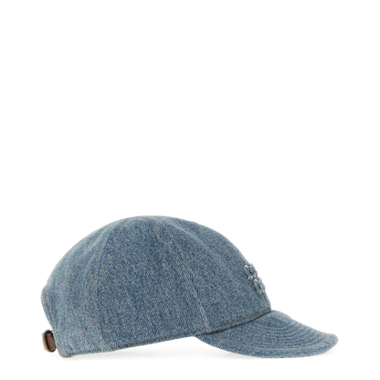 MAYFEYR - Miu Miu - Denim Baseball Cap - 5HC3702G9UF0013