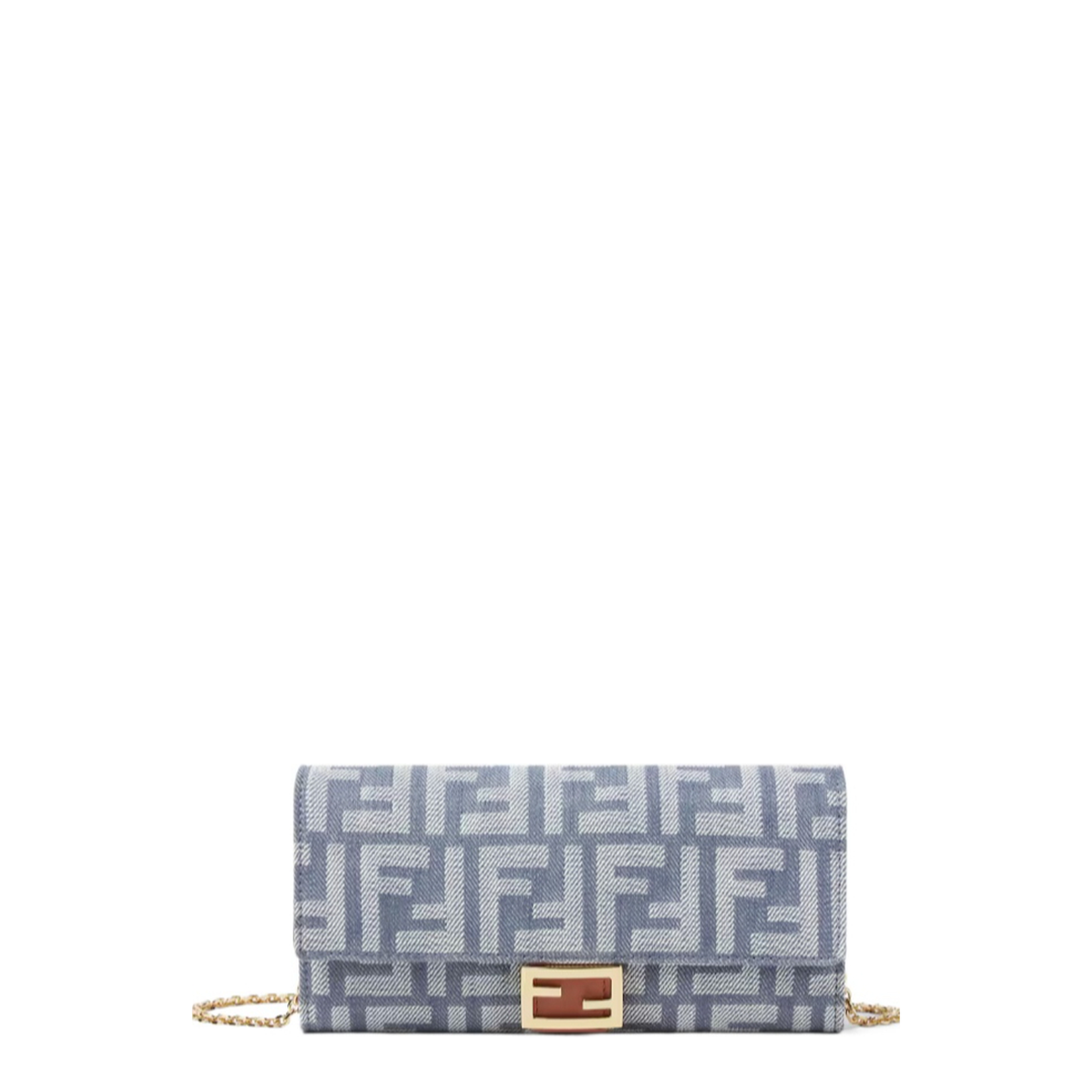 Baguette Continental Wallet With Chain