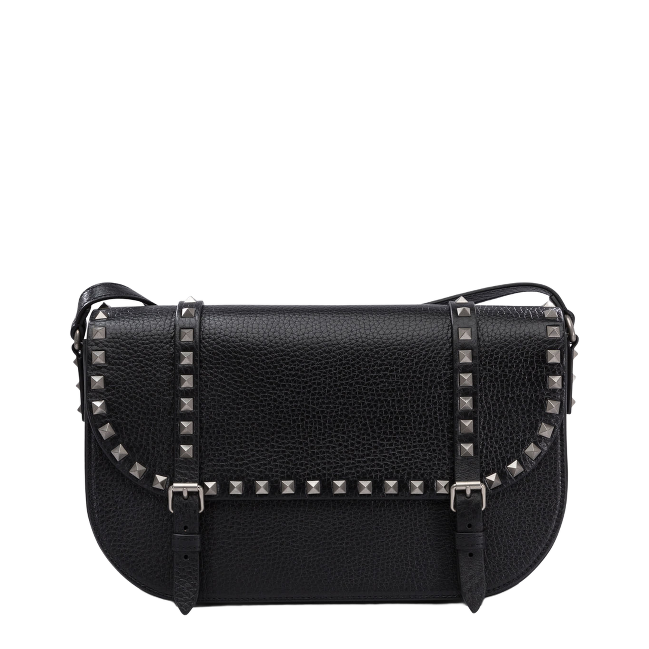 Rockstud Messenger Shoulder Bag