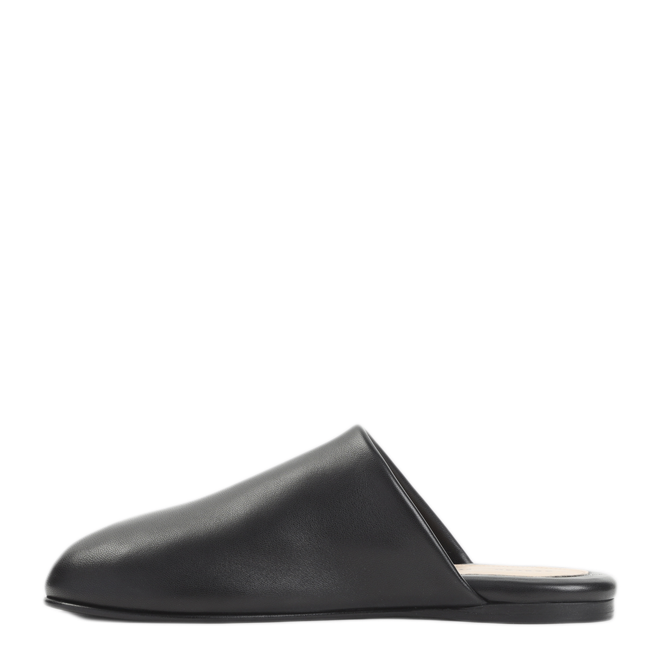 MAYFEYR - CARVEN - Black Lamb Leather Mules - 6252161185N999