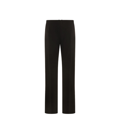 Black Wool Pants