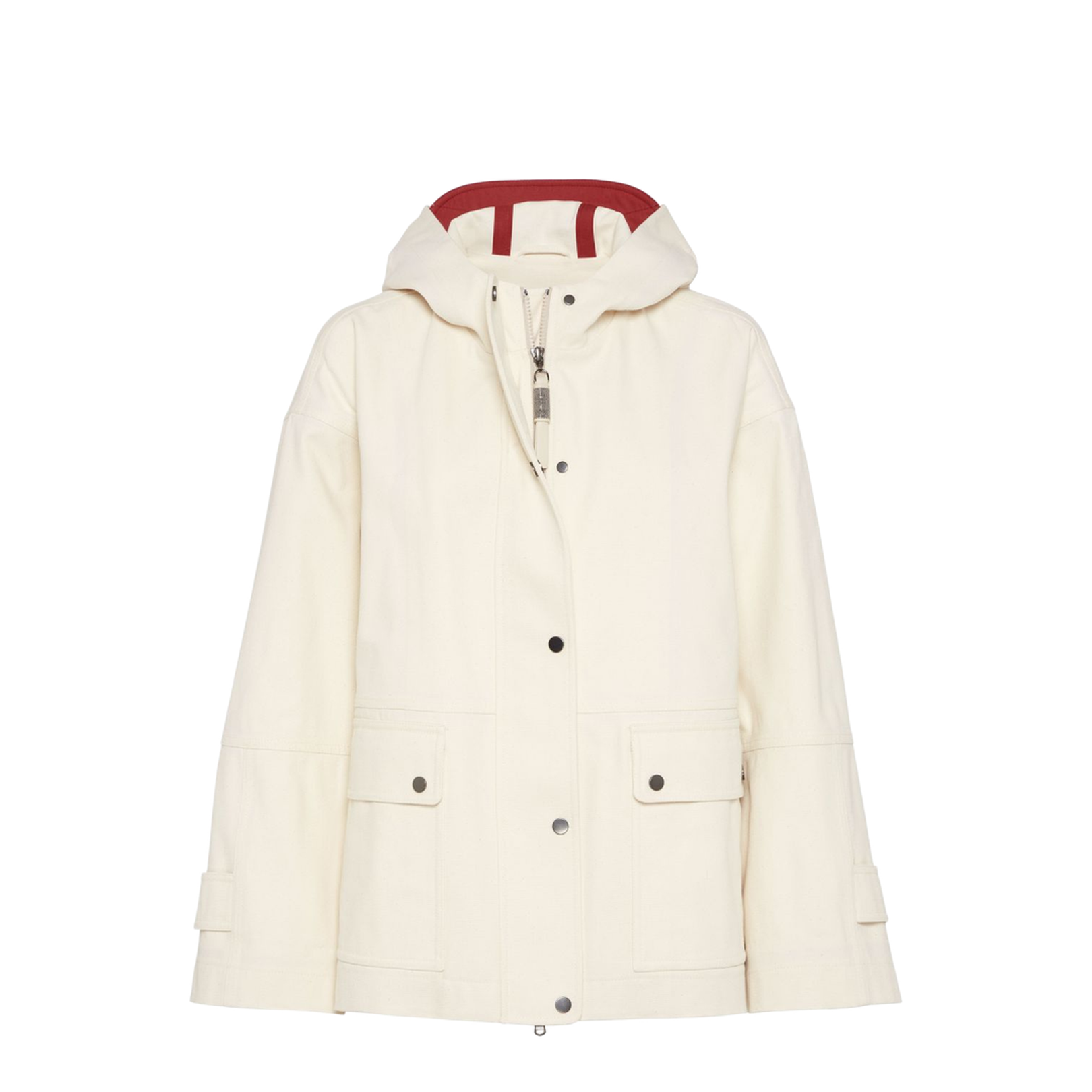 Hooded Canvas Waterproof Jacket