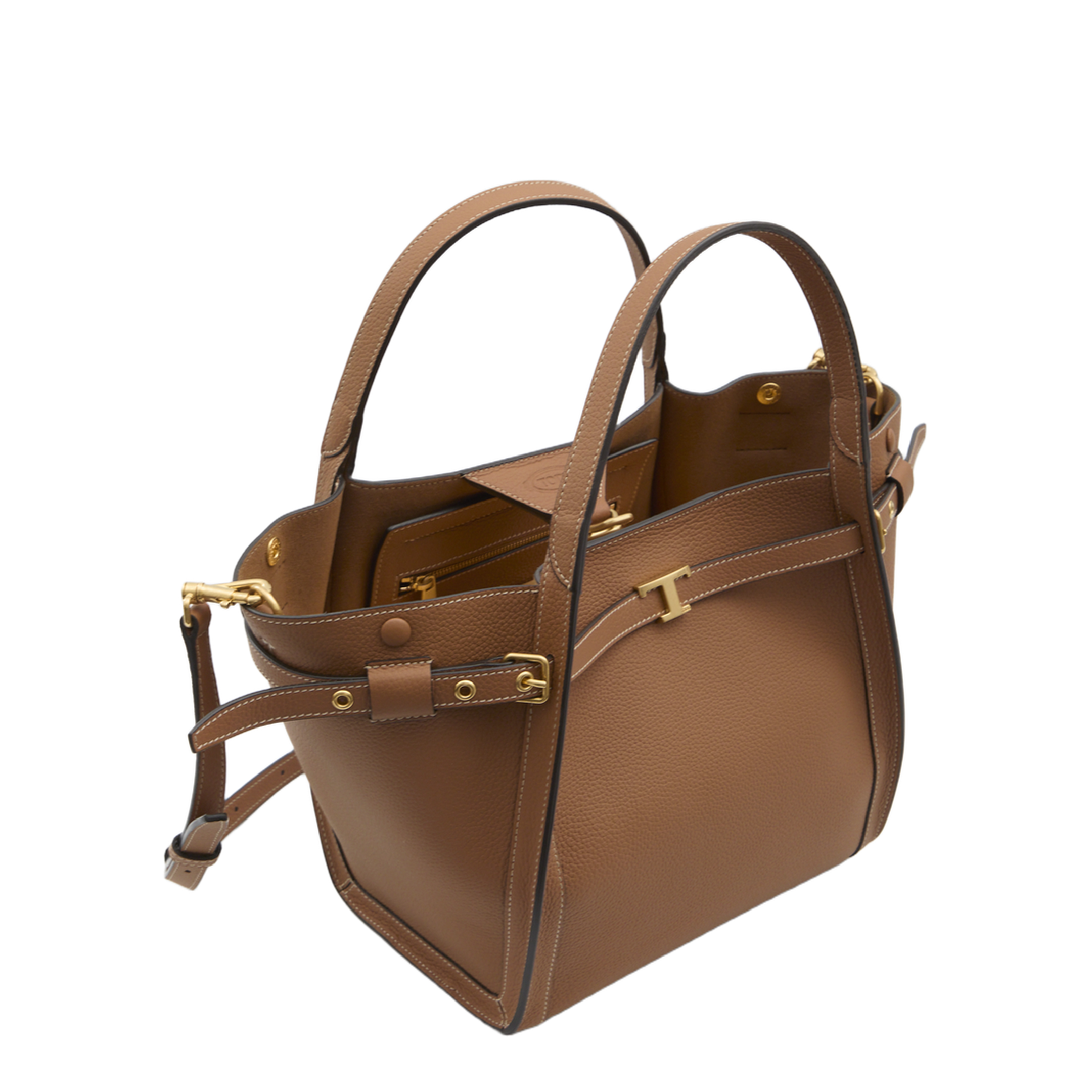 Shopping Bag in Leather Small